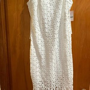 Birdy Grey White Heart Lace Dress